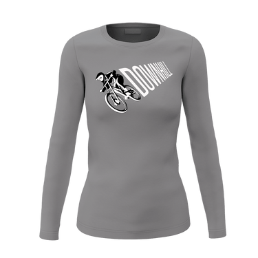 Downhill Cycling Women Long Sleeve Shirt